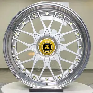 JZ 15"16"17" 18" 19" 20" 21" 22" 23" 24" 26" Inch Custom 3 Piece Forged Alloy Car Rims Wheels 5 Hole Rim And Tire For Car