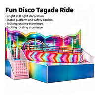 Großhandel Komfortable Sofa-Sitze Disco Tagada Fahrgeschäft Verrückter Disco-Drehteller für ein angenehmes Unterhaltungserlebnis