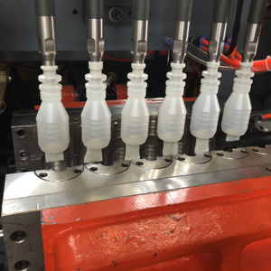 البلاستيك جركن الإنتاج ماكينة التشكيل بالنفخ تهب النفخ صب صنع آلة الأسعار - Product Image 4