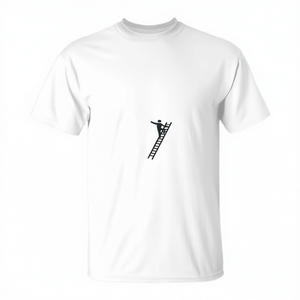 T-shirt unisexe pour adultes, manches courtes, col rond, impression sérigraphique, activités promotionnelles - Product Image 3