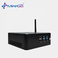 Computadoras de Escritorio Todo en Uno, Intel I5-4200U, RAM DDR3, MSATA y SATA, con Ventilador Pequeño Inteligente para Negocios, PC con Windows 10, Mini PC