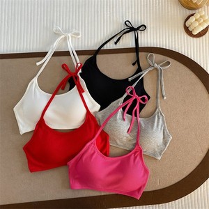 Top corto sexy con <span class=keywords><strong>tirantes</strong></span> y diseño elástico para uso diario, ideal para actuaciones en escenario, que realza la figura y cubre el pecho. - Product Image 2
