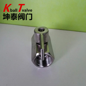 วาล์วบอลขนาดเล็กสแตนเลส 1/2 นิ้ว เกลียวใน PN63 สำหรับอุตสาหกรรมน้ำและอาหาร - Product Image 5