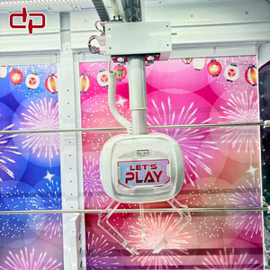Arcade Luxury <span class=keywords><strong>OFO</strong></span> Machine de pêche à deux griffes avec joysticks multidirectionnels, grue de pêche à 2 crochets, à monnayeur - Product Image 6