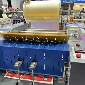 Machine de laminage hydraulique automatique Nantong 400MAX, machine de revêtement de film industriel, taille de papier 400 mm - Product Image 5