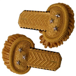 Epolete de Lona Bordado Preussen de Alta Calidad con Flecos, Estilo Clásico, Personalizado para Oficiales Superiores del Imperio, Único - Product Image 1