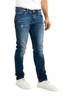 Pantalon long en jean droit décontracté Qualité supérieure Style occidental Service OEM Vêtements pour hommes Pantalon en jean décontracté