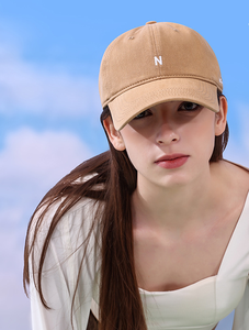 หมวกเบสบอลผ้าฝ้ายแบบยูนิเซ็กซ์ ปักตัวอักษร ปรับขนาดได้ด้วยหัวเข็มขัดโลหะ ดีไซน์ 6 แผง เหมาะสำหรับกีฬากลางแจ้งและสวมใส่ในชีวิตประจำวัน - Product Image 2
