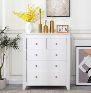 <span class=keywords><strong>Commode</strong></span> blanche de haute qualité, style européen, <span class=keywords><strong>pas</strong></span> chère, moderne, en bois, pour chambre à coucher, avec tiroirs, pour le rangement dans le salon - Product Image 2