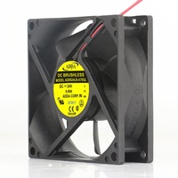 ADDA 5V 12V 48V DC24V 0.09A AC EC 8025 80X80X25MM 8CM onduleur 2 fils Ultra-silencieux Double roulement à billes AD0824LB-A70GL ventilateur de refroidissement