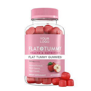Private Label Bio Keto Apfel essig Gummies Kräuter ergänzung für Erwachsene Gewichts verlust Schönheit für flache Bauch Ergänzung - Product Image 1