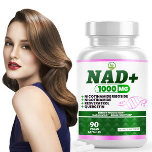 OEM penjualan terbaik Vegetarian NAD + kapsul meningkatkan metabolisme energi penuaan tempur PQQ meningkatkan jenis suplemen Herbal - Product Image 1