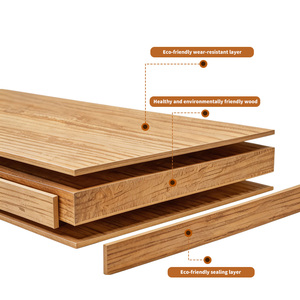 Nuevo Armario de Madera Rústico Moderno, Armario de Gran Capacidad para Sala de Estar, para una Decoración Elegante del Dormitorio - Product Image 5