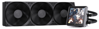 Système de refroidissement liquide pour CPU et GPU 360 mm OEM avec écran, affichage de la température, tubes, refroidisseur Intel RGB ARGB 3 ventilateurs TDP 250W