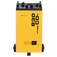 Chargeur Rapide Professionnel 12V 60A pour Batterie de Voiture, Démarreur Moteur 24V 68A CD-830 et Adaptateur