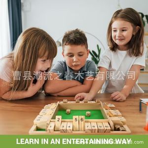 Wooden tabletop number flip <b>game</b> <b>board</b> <b>game</b>, number <b>game</b> toy, parent-child interactive <b>board</b> <b>game</b>, party <b>drinking</b> <b>game</b> - Product Image 3
