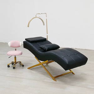 <span class=keywords><strong>Lit</strong></span> de spa facial <span class=keywords><strong>électrique</strong></span> moderne avec cadre en bois, revêtement en cuir violet, design pliable réglable pour salons de beauté commerciaux - Product Image 3