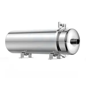 Purificador de agua de prefiltro de agua de acero inoxidable 304 de alta eficiencia