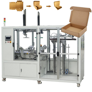 Machine entièrement automatique de fabrication de boîtes à pizza en carton et d'équipement de formage de plateaux - Product Image 2