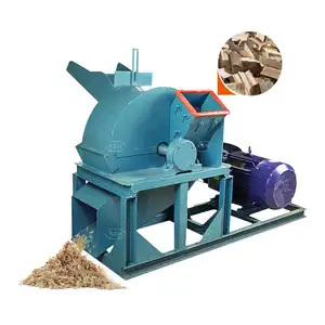 Diesel Hout Crusher Machine Hamermolen Crusher Prijs Houtversnipperaar Grinder Mobiele Houtsnijmachine Zaagsel Maken Machine