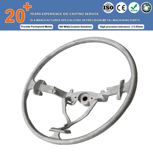 Squelette de volant en aluminium moulé sous pression BOSX Custom Precision A380 ADC12, pièce de direction automobile OEM avec usinage CNC - Product Image 1