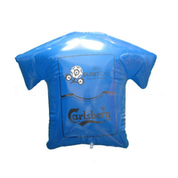 Maquette gonflable personnalisée en PVC pour maillot, support gonflable pour vêtements, modèle de présentation de vêtements gonflable