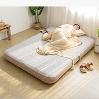 Lit gonflable de camping extérieur, lit double, matelas gonflable confortable et portable