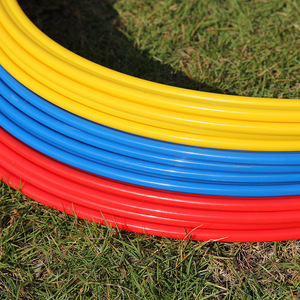 Anneaux de saut pour enfants Ruidongle, anneaux de jeu de la balle, anneaux de marquage pour l'entraînement de l'agilité et de la technique au football - Product Image 6
