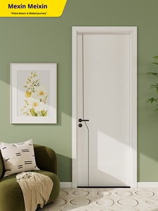 Meixin Solid Wood Finished Waterproof Paint-Free Bedroom Interior <strong>Door</strong> Modern Simple Custom <strong>Door</strong> 9217 - Product Image 3