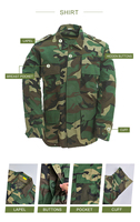 Uniforme tactique de haute qualité fabriqué par un fabricant, tissu camouflage durable, pour l'entraînement tactique en plein air