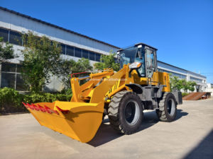 Shan Li Origin 3 ton vierwielaangedreven kleine hydraulische wiellader 835 835H <span class=keywords><strong>Payloader</strong></span> kernonderdelen versnellingsbak hoge belastingsmoment 1 - Product Image 4