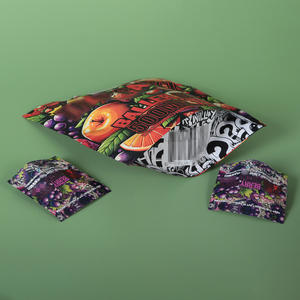 ถุงซิปล็อคพิมพ์ลายเองสำหรับบรรจุภัณฑ์อาหาร ป้องกันกลิ่น ย่อยสลายได้ ถุงกาแฟ ถุงขนม ขนาด 3.5 กรัม แบบมีซิป Mylar - Product Image 4