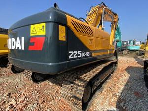 2024 Hyundai Excavator Original Hyundai Brand Importado de Corea Digger 22ton 225 Excavadoras usadas con buen precio para la venta - Product Image 4