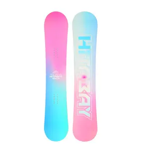 Snowboards tek kurulu yetişkin düz çocuk profesyonel Snowgear erkekler ve kadınlar All-around kurulu seti