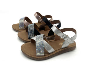 Las mejores ventas OEM logotipo personalizado antideslizante suela plana sandalias de las mujeres zapatos planos sandalias para el verano - Product Image 5