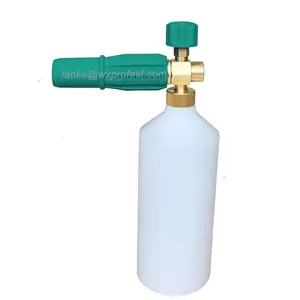 High Quality High Pressure Car Washer Parts OEM New Green Color 1L Snow Foam Cannon Foam Lance