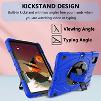 Étui de protection antichoc et anti-poussière pour iPad Air 4 & 5, iPad Pro 11 pouces 2018-2022, avec sangle de transport et emplacement pour stylet