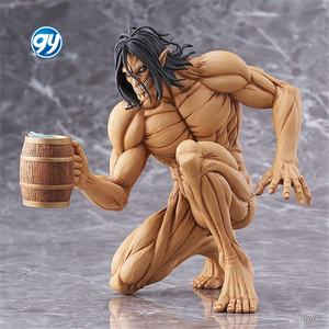 GSC ปรากฏขึ้นโจมตีบนไททันผู้ใหญ่ Reiner brauned Eren yeager ตัวเลขอะนิเมะสะสมโมเดลรูปปั้นพีวีซีของขวัญ otaku - Product Image 5