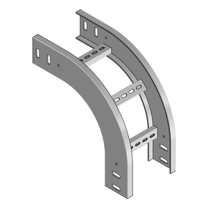 Bandeja de Cables de Acero Tipo Escalera para Soporte de Cables de Alto Voltaje con Espaciado de Peldaños Estándar Internacional - Product Image 1