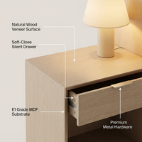 Ensemble de mobilier d'hôtel boutique OEM en bois massif, design écologique, solution de mobilier hôtelier pour appartement 5 étoiles