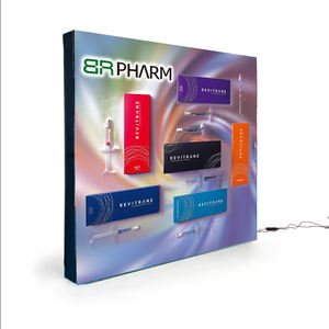 Stand de exposición de Feria Comercial SEG Soporte de aluminio portátil Tela textil retroiluminada Publicidad Caja de luz LED - Product Image 4