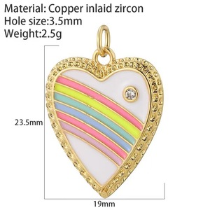 Colgantes de Moda con Forma de Corazón y Ojo Turco para Hacer Collares y Pulseras, Colgantes de Ojo que Todo lo Ve, Colgantes de Sol, Venta al por Mayor - Product Image 6