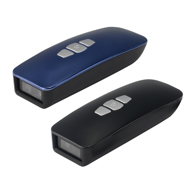 Portable Mini Wireless QR 2D Barcode Scanner with Display Screen for A4 Size Paper in Stock