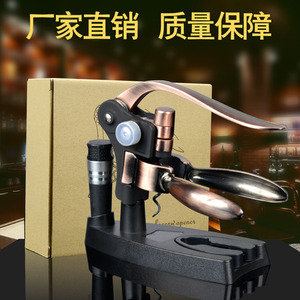 Rabbit Shaped Bottle Opener Zinc Alloy Lever Type Household Wine Opener Gift Set Durable Classic Style - Product Image 3