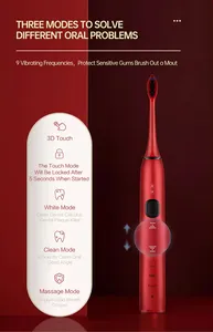 Or-Care Snk01 Venta directa de fábrica Ipx7 Impermeable Carga inalámbrica Cepillo de dientes eléctrico sónico para adultos