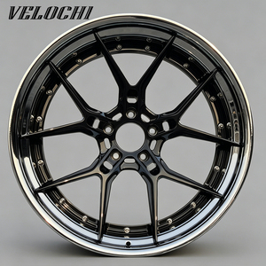 ล้อแม็กซ์ VLC Custom Deep Dish 2 ชิ้น แบบฟอร์จ 5x112 5x114.3 5x120 5x130 ขนาด 18 19 20 22 23 24 นิ้ว สำหรับ 992 A6 A8 Q5 Q7 - Product Image 4