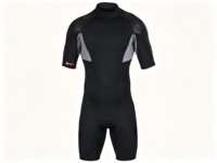 Combinaison de plongée courte à fermeture éclair sur le devant pour homme, combinaison de plongée sous-marine, combinaison de surf, combinaison de plongée avec tuba