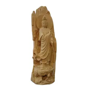 تمثال بوذا, تمثال بوذية صينية ، ديكور داخلي ، عتيق