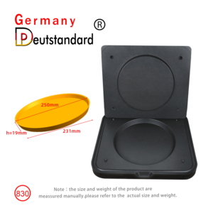 Presse à tarte ronde Deutstandard NP-830 d'Allemagne, 250/231 mm, 1 trou, grande machine à tarte ronde, machine à coquilles de tarte, tarte aux œufs - Product Image 5