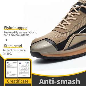 Scarpe Antinfortunistiche con Punta in Acciaio all'Ingrosso, Leggere e Comode per Saldatura e Lavoro, Antiurto per Uomo - Product Image 3